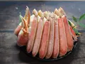 極上特大生ズワイガニ800グラム(ざこばの朝市)