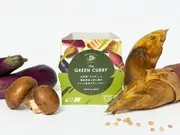 九州産「たけのこ」と国産野菜と蒸し鶏のピリッと旨辛グリーンカレー(野菜をMOTTO)