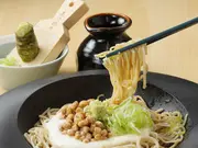 納豆山かけ蕎麦 2人前(柚子香)