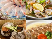 瀬戸内セット（旬の魚介を使ったお惣菜・4品）(割烹宇恵喜【大喜】)