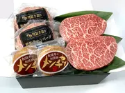 松阪牛ステーキ DX（ステーキ・ハンバーグ・メンチカツ）(特選松阪牛専門店 やまと)