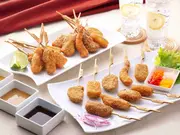 神戸 串乃家　串揚げセット 9種22串(kfs)