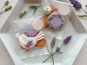 米粉と麹の発酵クッキー mini（lavender）×2袋(暮らしと発酵mitsuya)