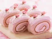 さくら満開モンブランロール(プランタンブラン by 花月堂)