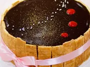 プリンセス ショコラ　ストロベリー(苺) 直径17cm(京都二条寺町ジェニアル)