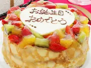 全国宅配用生デコレーションケーキフルーツ(自然素材の菓子工房　ましゅれ)