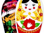 ロシアチョコレート　マトリョーシカ化粧箱入(ロシアチョコレートの店マツヤ)