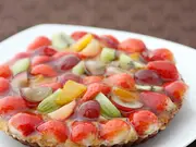 カスタードクリームのどっさり生フルーツタルト(自然素材の菓子工房　ましゅれ)