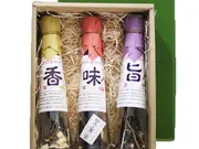 天然だし醤油のもと〈旨〉〈香〉〈味〉3本詰合せ(漬物、佃煮、手造り味噌　とべや)
