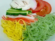 そうめん風こんにゃく・うどん風わかめこんにゃく(森定商店)