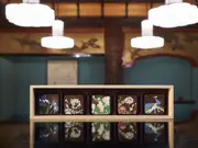 天井画ショコラ「竹林」(PATISSERIE「栞杏1928」)