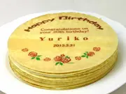 名入れバースデーミルクレープ（6号ホールケーキ）(クレープ工房)