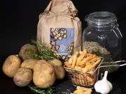 冷凍ハンドカットフライズ1000g（フライドポテト）(ASOMBORSO北海道)