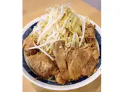 家二郎セット（超極太平打#8・オーション麺4玉＆豚骨醤油スープ4食分） 200g×4玉(丸山製麺)