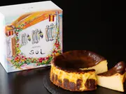 濃厚バスクチーズケーキ(バル＆キッチンSoL)