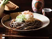 越前本流 辛味八割そば (8番麺線) 生麺3食・具材付き(越前そばの里)