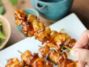 むね皮焼き鳥(水郷のとりやさん)