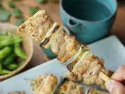 ジャンボねぎま焼き鳥(水郷のとりやさん)