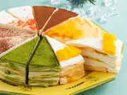 もっちり食感の手作りミルクレープ6種食べ比べセット12個入り 季節(マンゴー)限定入り(シュシュクレープ)