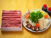 松阪牛すき焼きセット A5 特選霜降り（ウデ・ミスジ）3人前(しゃぶしゃぶ・日本料理たちばな)