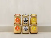 【安藤醸造】角館コラボセット（しょうゆ・なめらか・レトロ）6個入り（プリン）(みちのく懐かしの味あきたプリン亭)