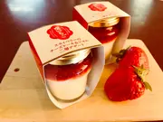 空いちごスカイベリーのチーズケーキ＆ジャム二層デザート６個セット(いちごの里)