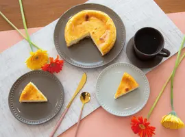 バニラなベイクドチーズケーキ