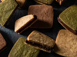 看板商品のチョコレートサンドが全種類食べられる！