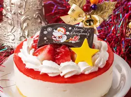 クリスマス仕様スカイベリーショートケーキ