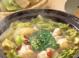 臭みの少ない新鮮な国産牛小腸にこだわり、女性にも人気のもつ鍋