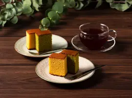敬老の日仕様！和三盆と抹茶、本場のカステラを二度楽しめる！