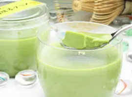 はんなり京都の宇治抹茶プリン　濃厚抹茶が美味しい♪