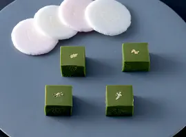 和洋折衷のチョコレート(下鴨茶寮)