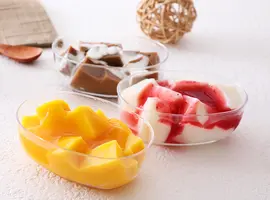 ベストお取り寄せ大賞銀賞の「ふるふるミルクわらびもち」(菓子香房 大阪・甘泉堂)