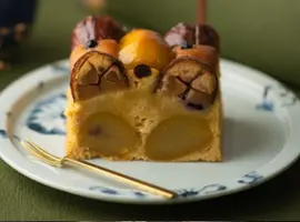 和栗を贅沢に13個！栗好きにはたまらない一品です(慶希処みおや)