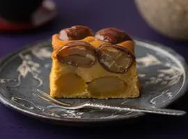 和栗の王様”丹波栗”を丸ごと8粒！栗を存分にお楽しみください(慶希処みおや)