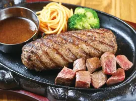 国産のＡ5黒毛和牛100％！大判サイズで食べ応え抜群！(道頓堀みつる)