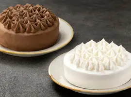 小岩井の生クリームを堪能できるクリームケーキセット