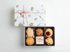 プレゼントやお祝い返しにも最適！オーダーメイドクッキー缶