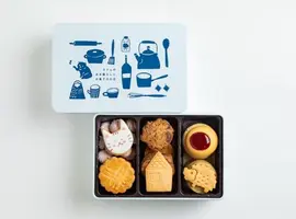 定番の美味しいが詰まった ネコとハリネズミのクッキー缶