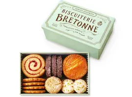 ブルターニュ クッキーアソルティ〈缶〉（23個入）(ビスキュイテリエ ブルトンヌ)