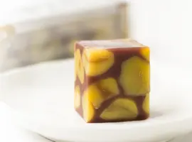 六代目 栗蒸し羊羹 1本箱入り(やまり菓子舗)