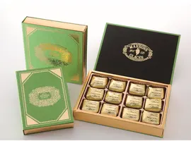 【マロングラッセ】緑箱マロン12個詰(フタバ食品)