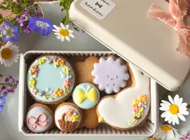 米粉と麹の発酵クッキーkan（小花缶）(暮らしと発酵mitsuya)