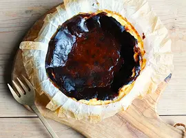 バスクチーズケーキ(玄米カフェ実身美サンミsangmiのお店)