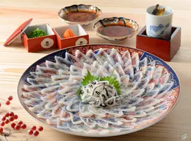 国産とらふぐ刺しセット＜3～４人前＞(通販専門店ふるさと産直村)