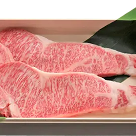 ＜ギフトに贈りたい＞溢れ出す旨味が絶品のサーロインステーキ(名産松阪牛 牛松本店)