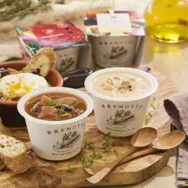 スープ食べ比べ6個セット(野菜をMOTTO)