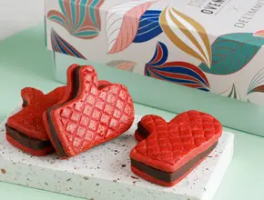 ミトンチョコレートサンドショコラフランボワーズ 6個セット