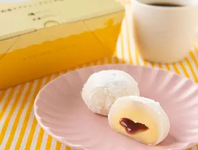 西通りプリンのプリン大福